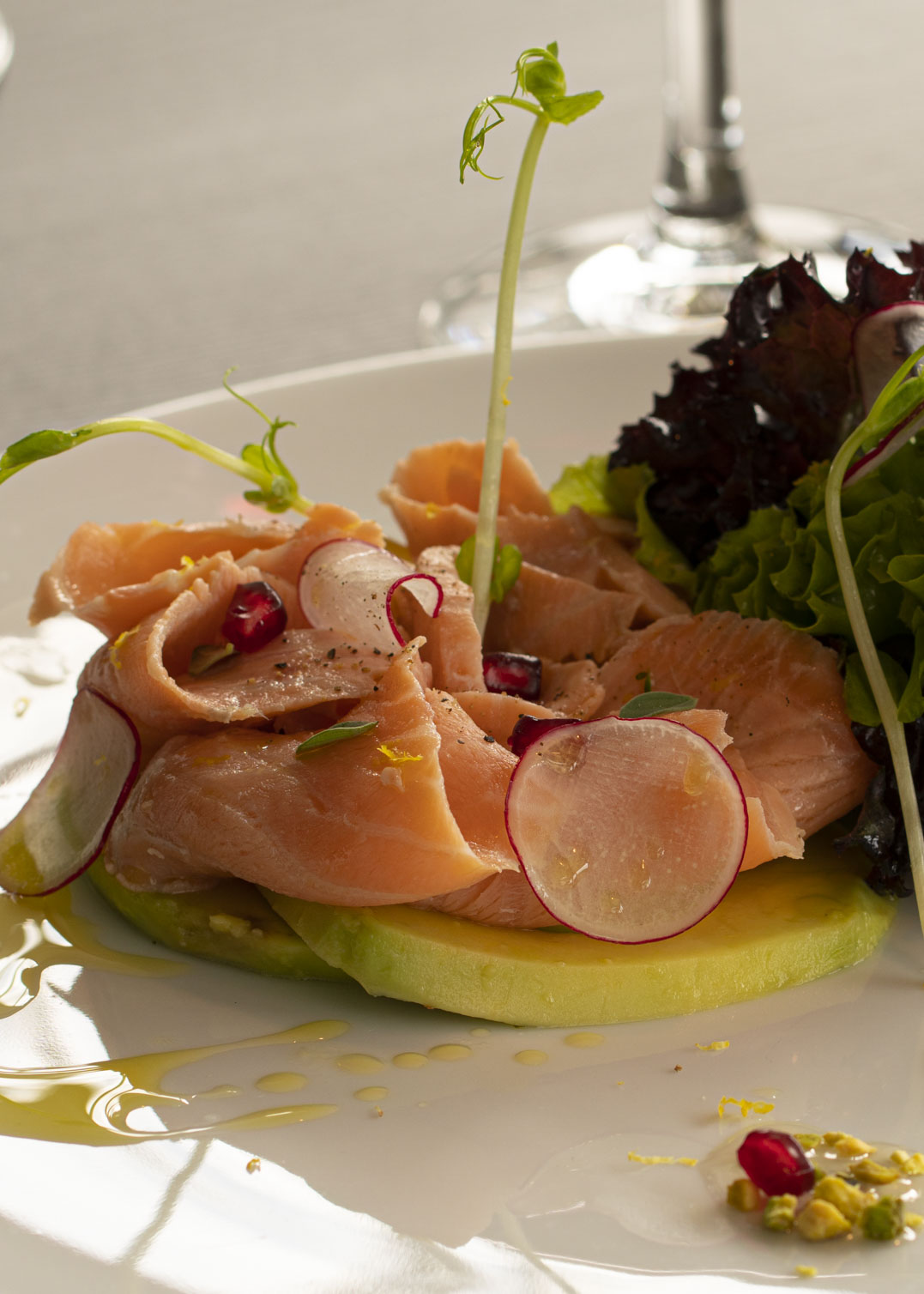 Salmone Marinato Verticale